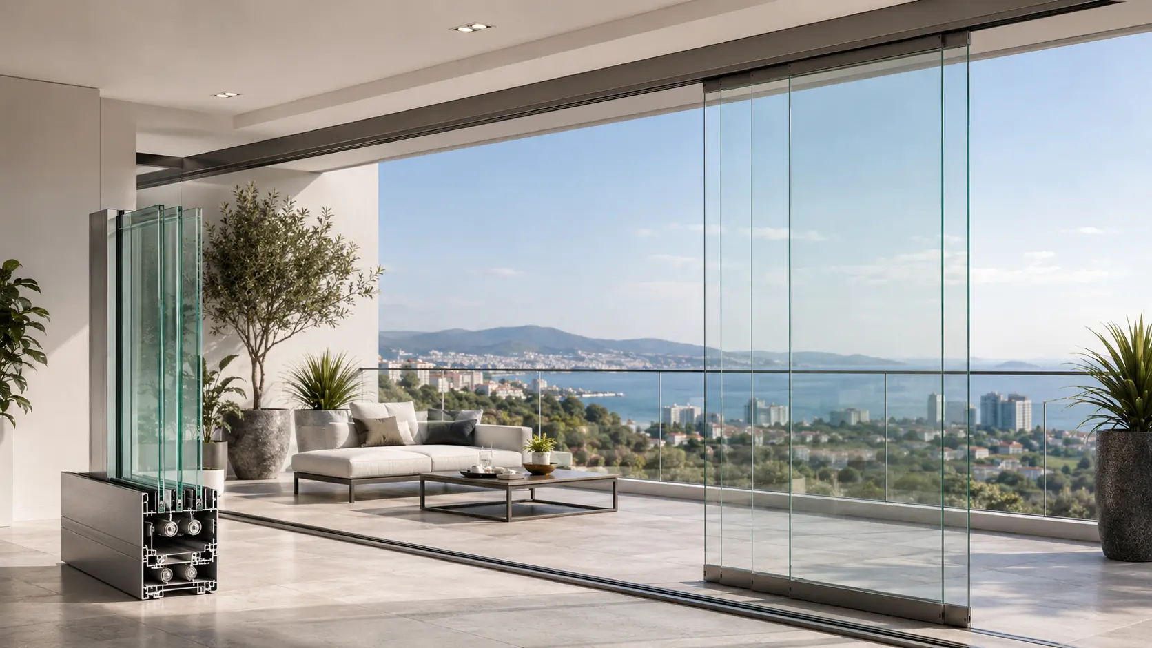 Sürme Cam Balkon Sistemleri