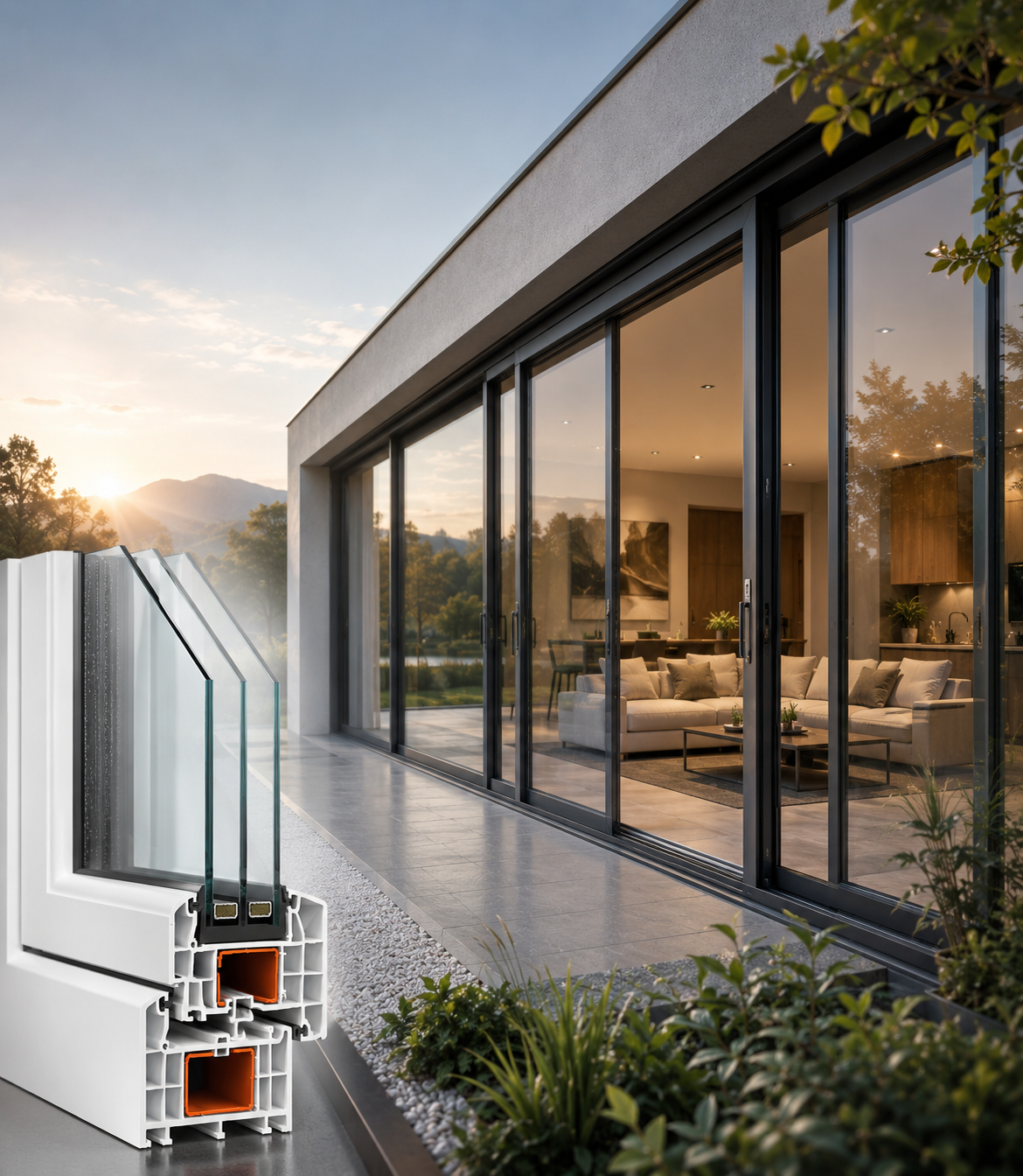 BESTWİN PVC pencere ve kapı sistemleri